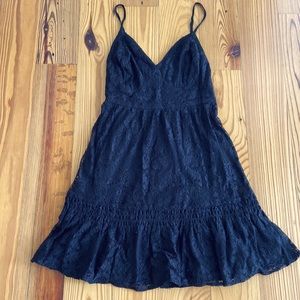 Hollister Black Lace Dress